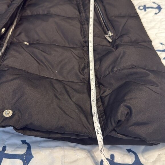 APT.9 Women’s Black Puffer Coat with Hood & Belt – Size M - Picture 10 of 11